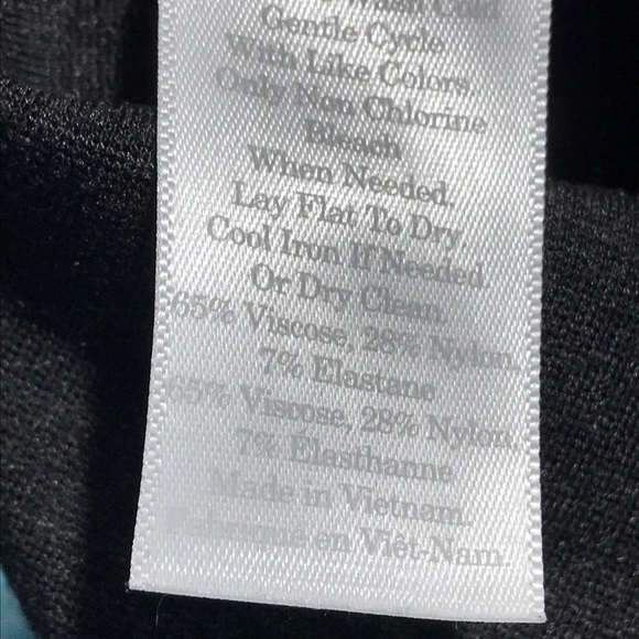 Everlane Stretch Ponte Pant Side Zip Pintuck Front Seam Charcoal Dark Grey Sz 0 - Picture 7 of 7